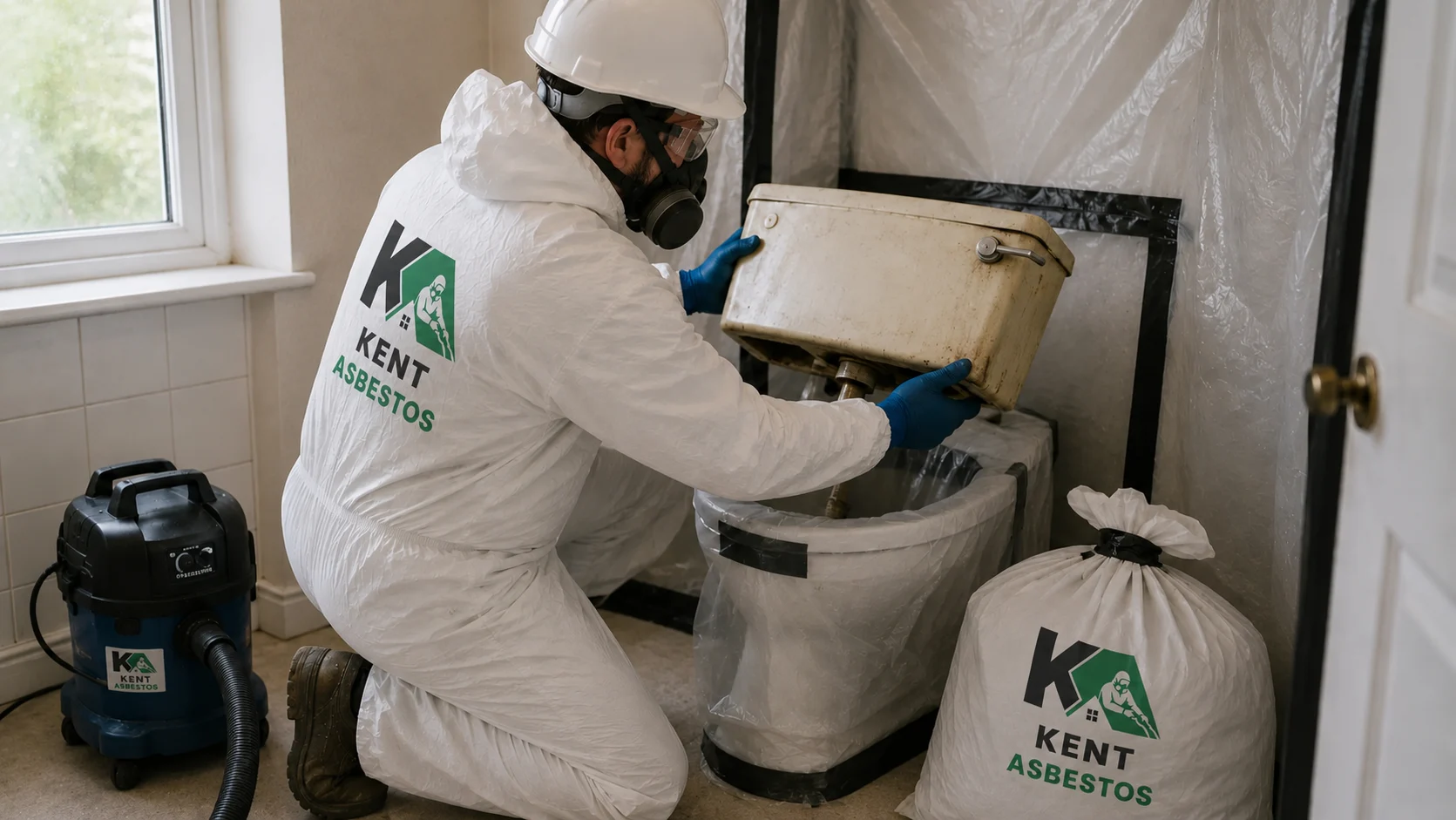 Asbestos Toilet Cistern Removal - Safe Removal (1)